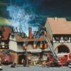 130429 Faller Brandruine Gasthaus Zur Sonne