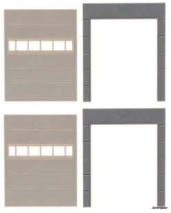 180881 Faller 2 Wandelemente Mit Toren, Gol
