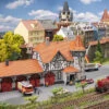 232194 Faller Rathaus Mit Feuerwache