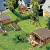 232209 Faller 3 Gartenhäuser