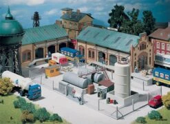 272420 Faller Industrie-Metallzaun, 370 Mm